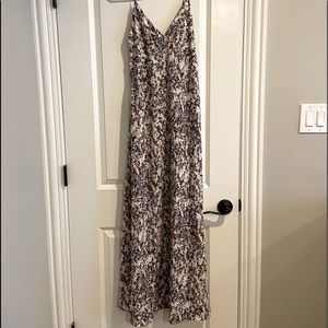 KLD Snakeskin Print Maxi